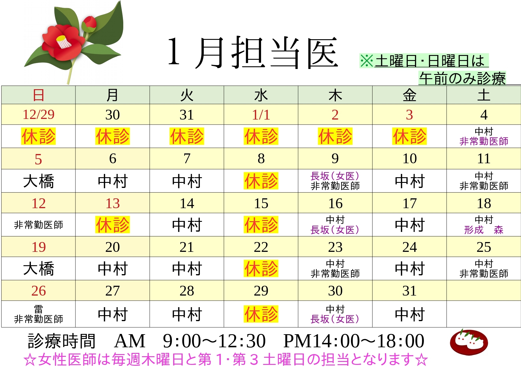 担当医