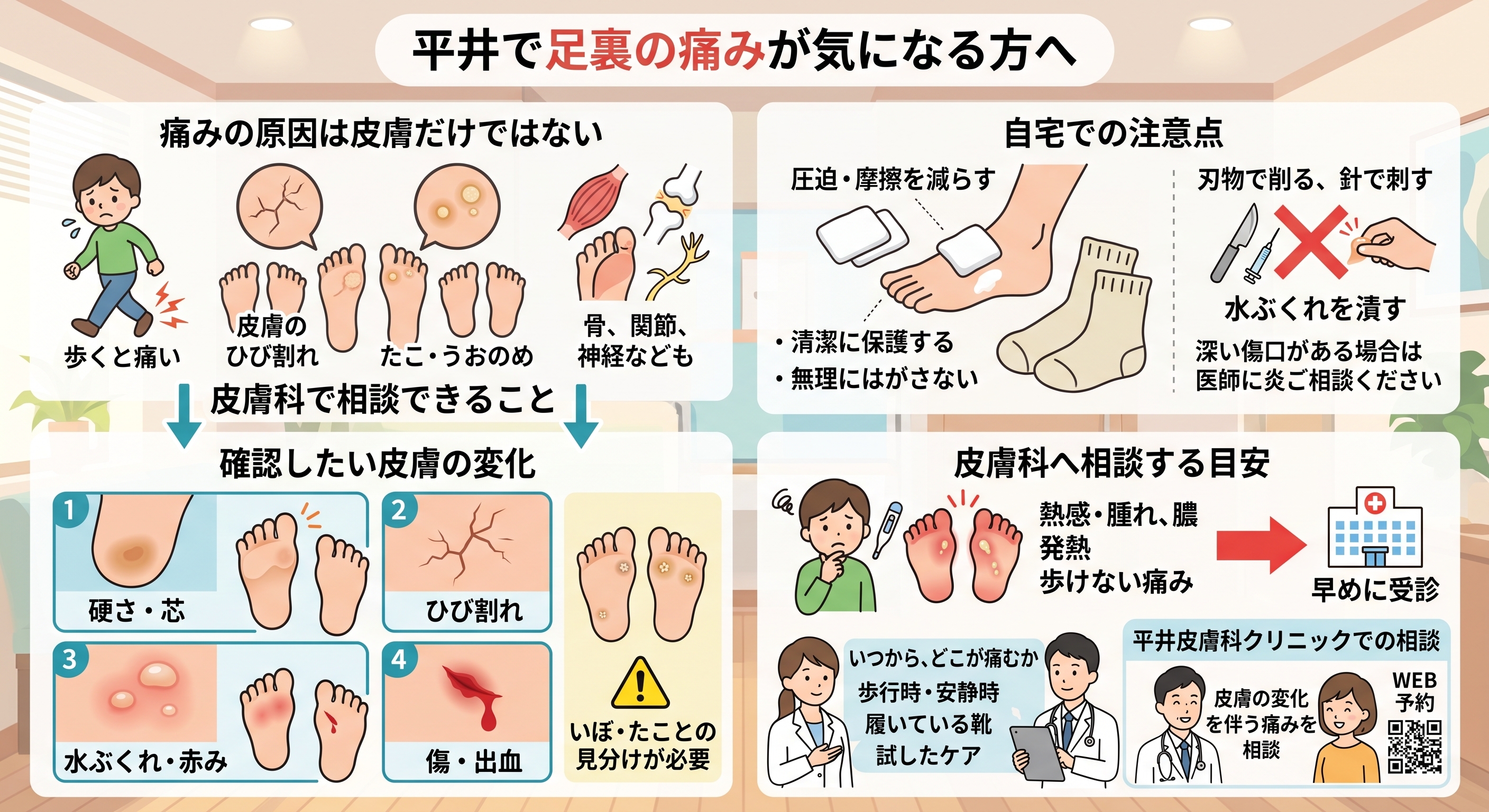 足裏痛み