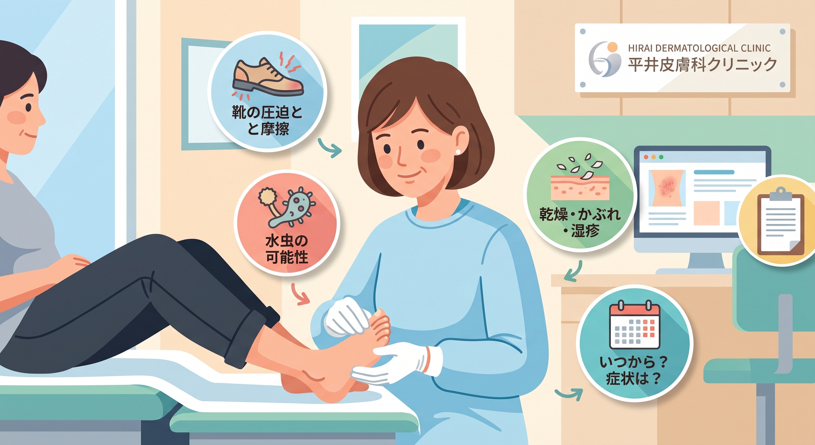 爪厚い