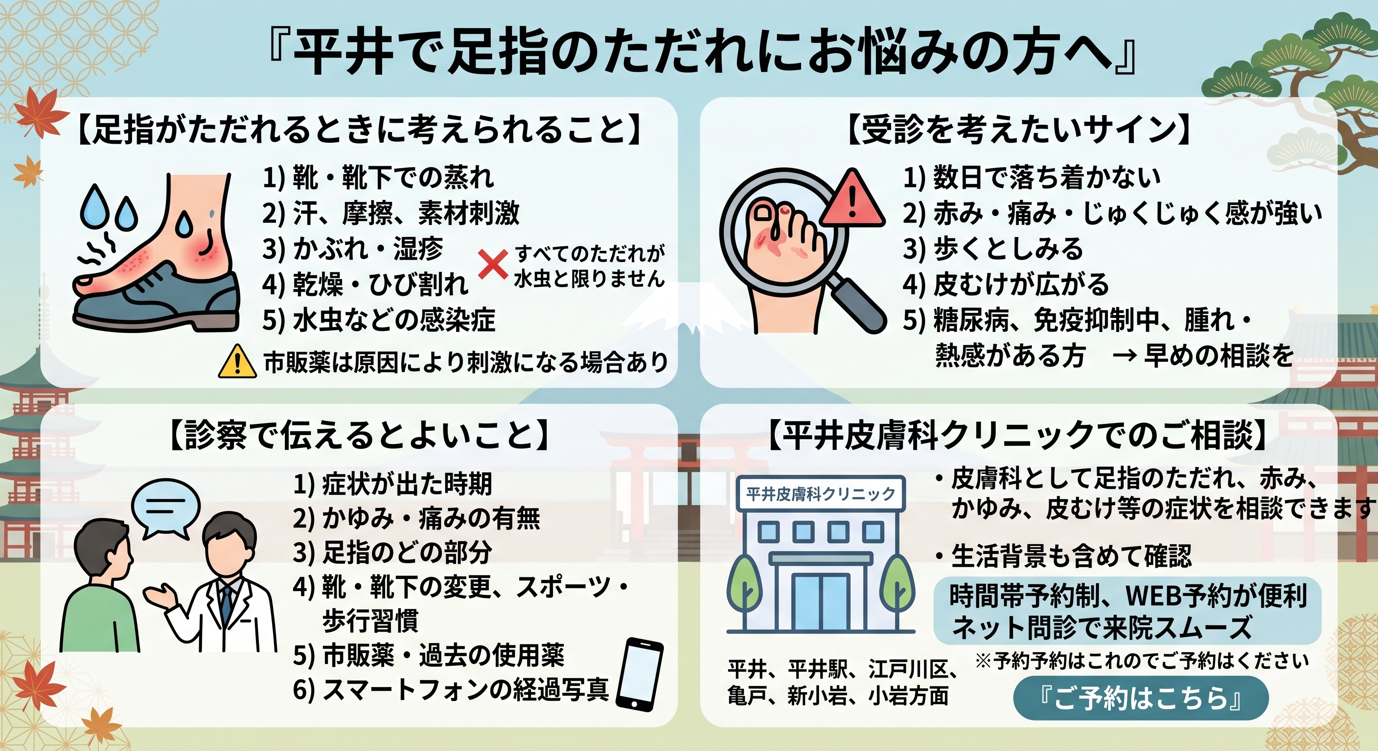 足趾　ただれ