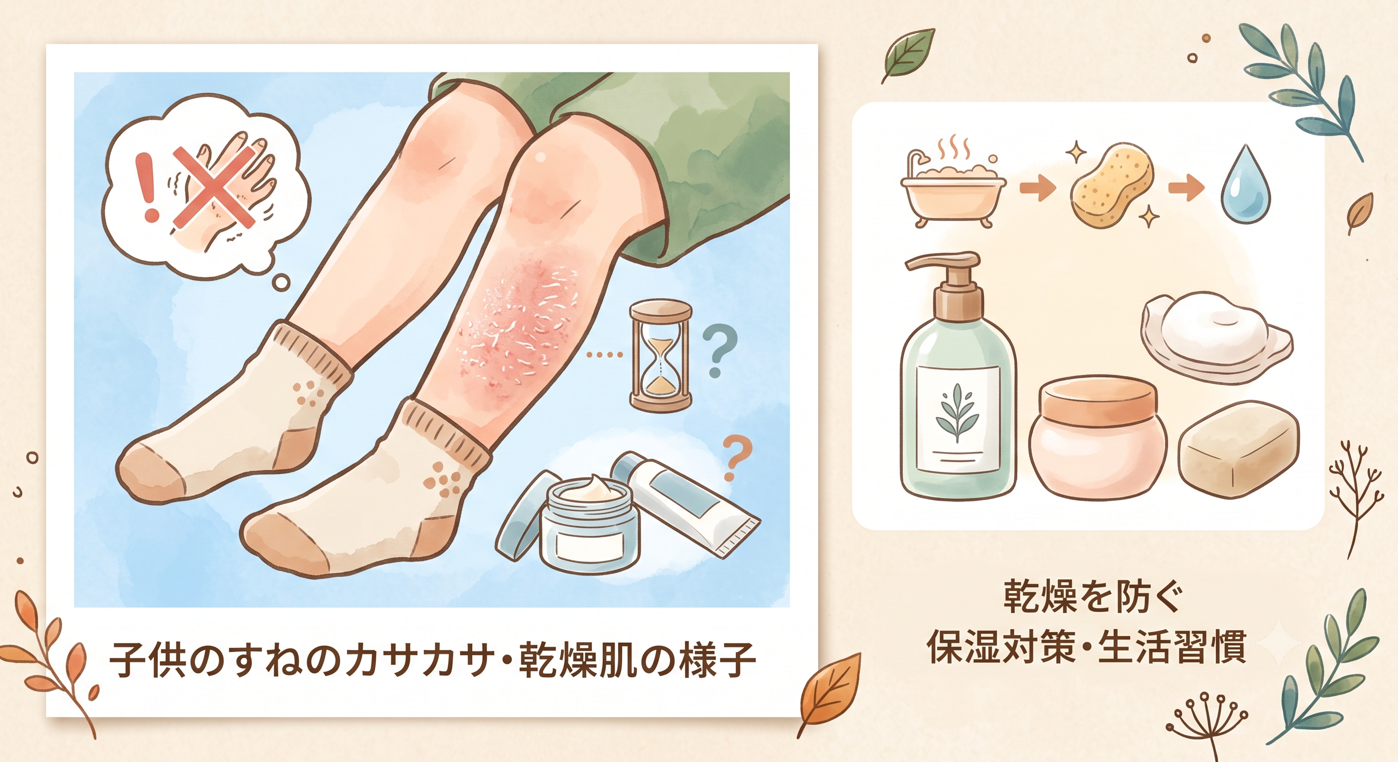 すね乾燥