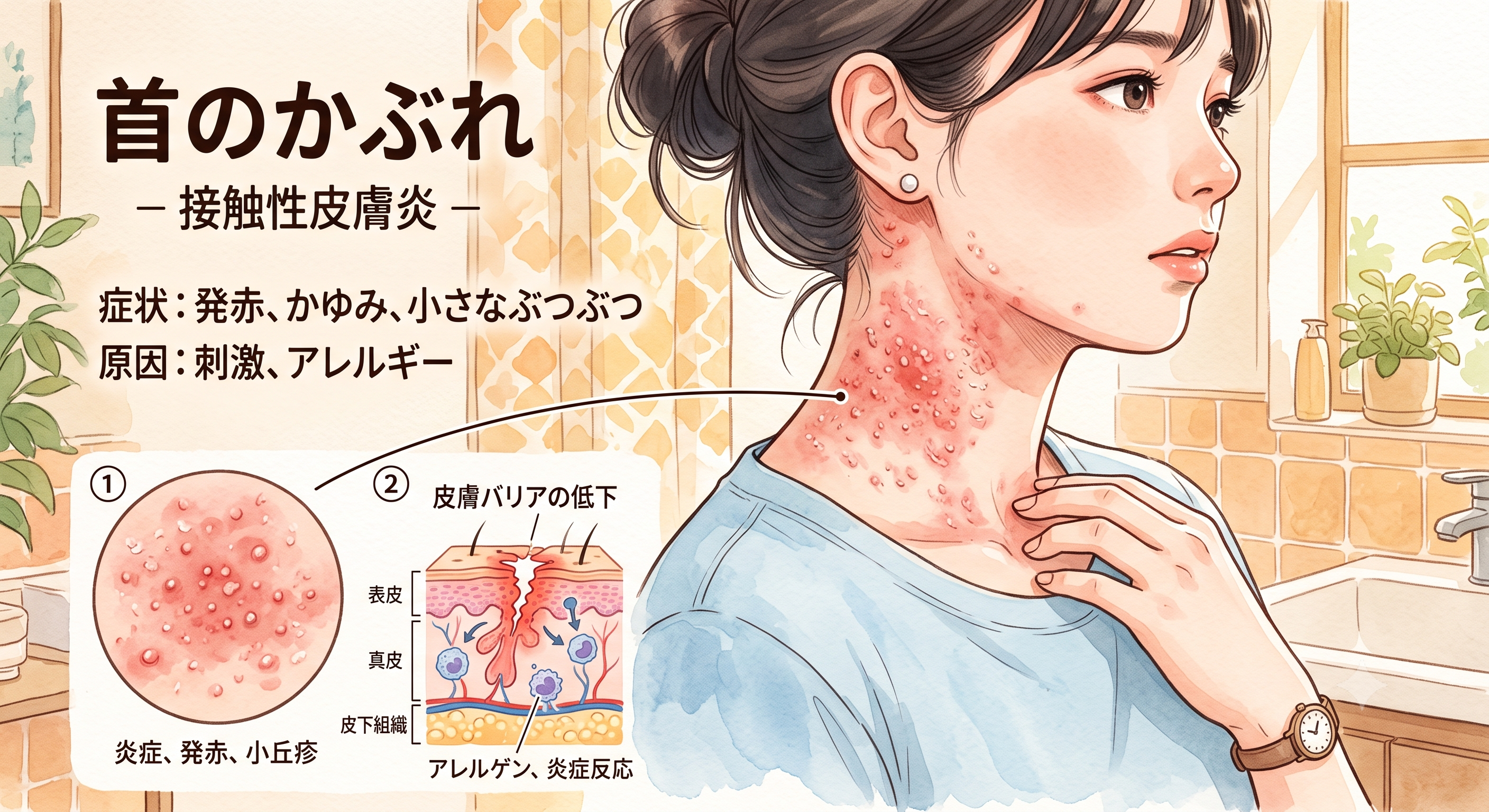 首かぶれ