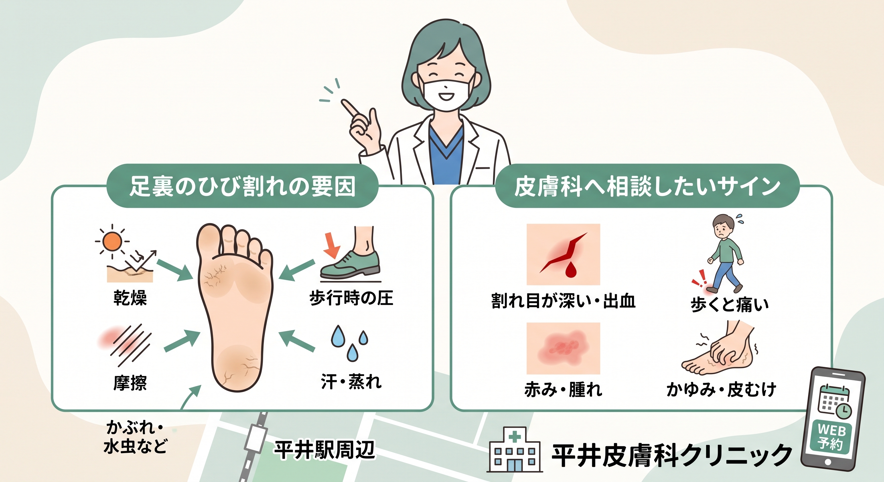 ひび割れ