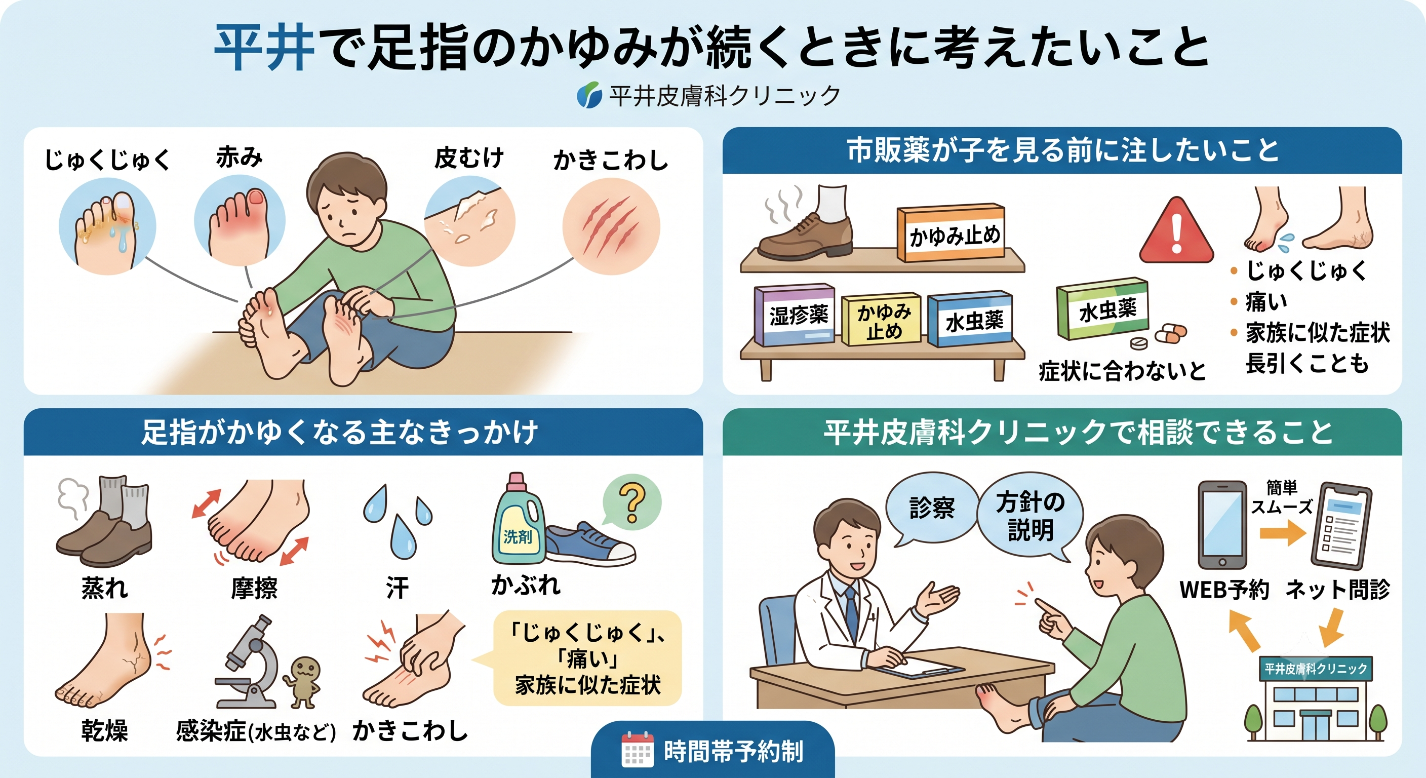 足指かゆみ